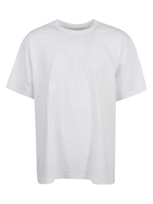 Burberry Logo Embossed T-shirt - Men