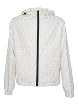 Fendi Ff Printed Hooded Jacket - Men