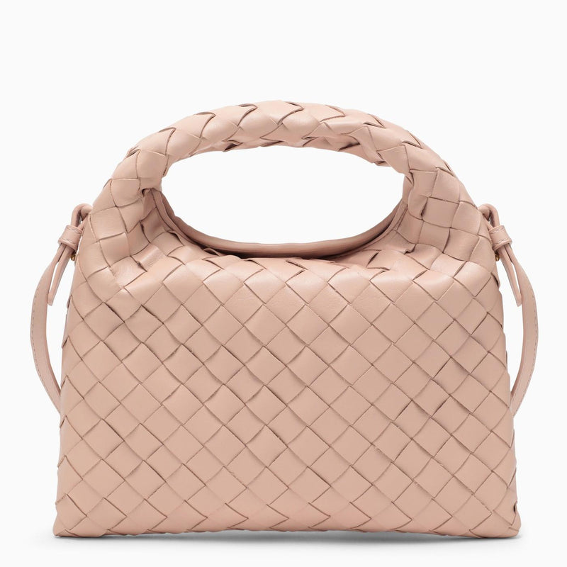 Bottega Veneta Pale Pink Mini Hop Crossbody Bag - Women