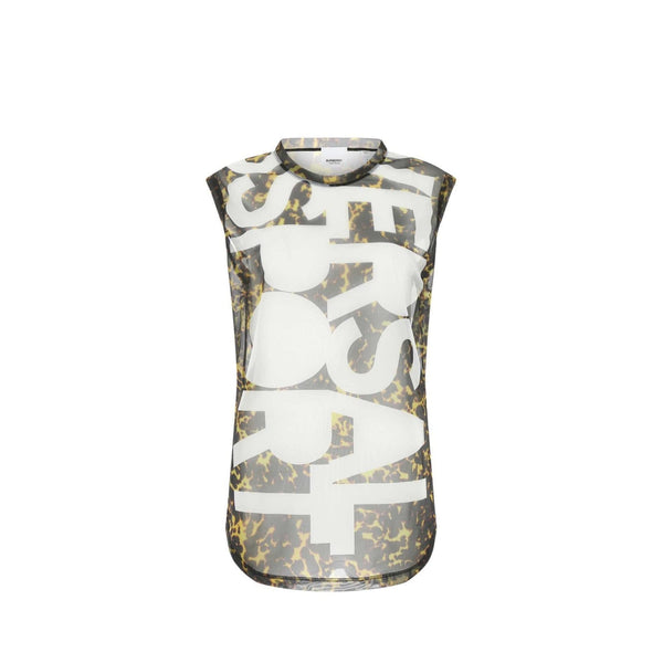 Burberry Printed Sheer Top - Women