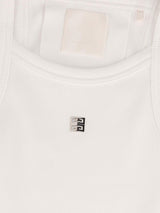 Givenchy 4g Plaque Cropped Tank Top - Women