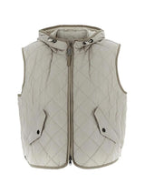 Brunello Cucinelli Sleeveless Down Jacket - Women