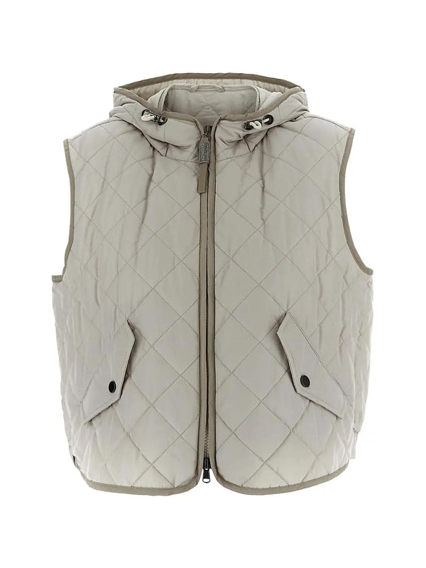 Brunello Cucinelli Sleeveless Down Jacket - Women