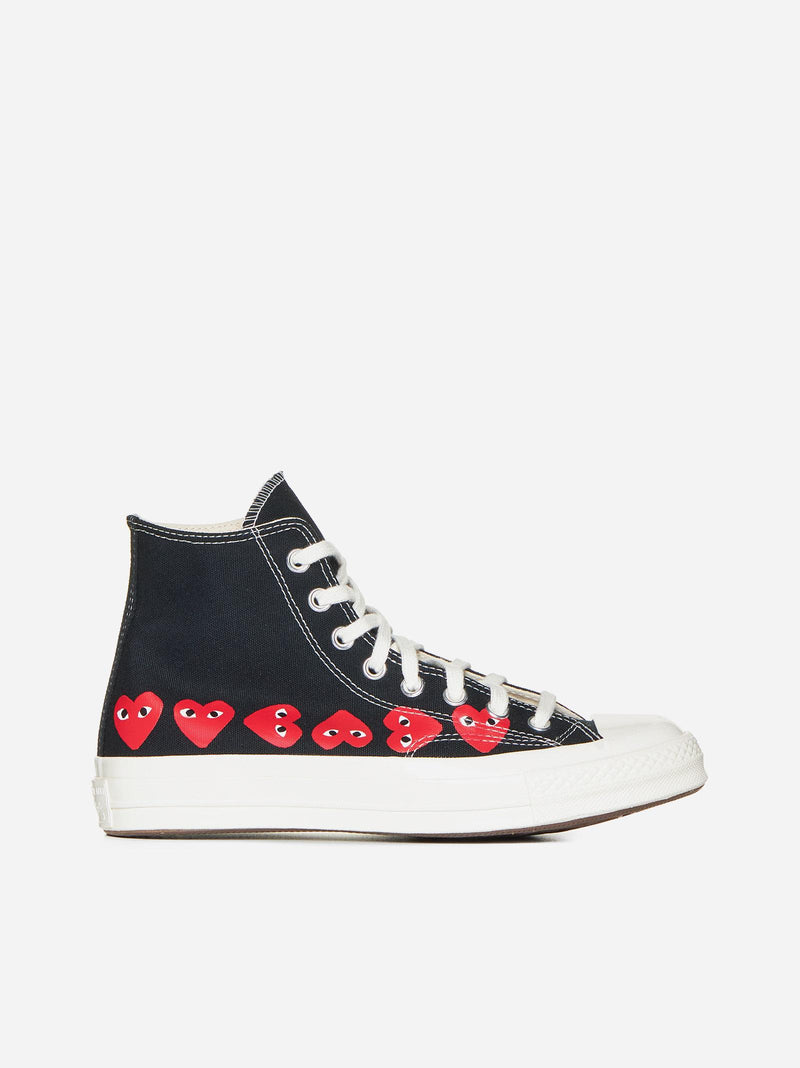 Comme des Garçons X Converse Canvas High-top Sneakers - Women