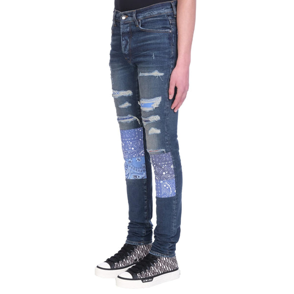 AMIRI Vintage Bandana Patch Jeans - Men