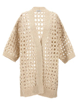 Brunello Cucinelli Openwork Knit Cardigan - Women