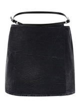 Givenchy Voyou Denim Skirt - Women