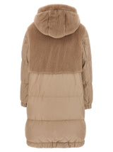 Brunello Cucinelli Teddy Detail Down Jacket - Women - Piano Luigi