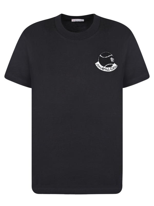 Moncler Roundneck Black T-shirt - Women