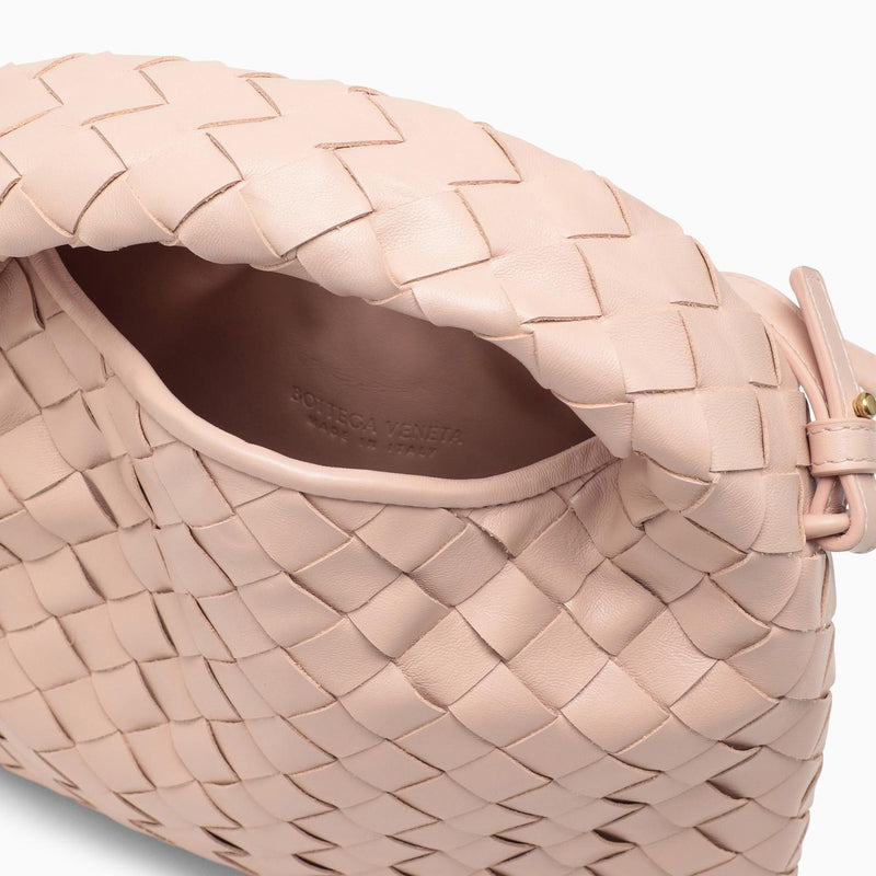 Bottega Veneta Pale Pink Mini Hop Crossbody Bag - Women