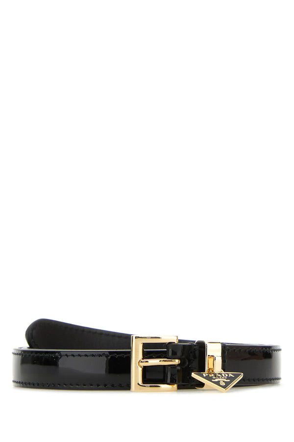 Prada Black Leather Belt - Women