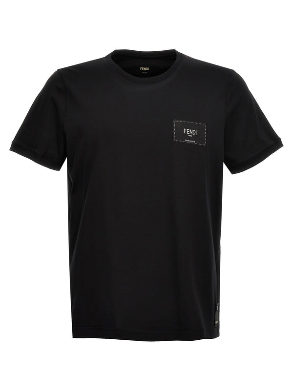 Fendi Logo Patch T-shirt - Men