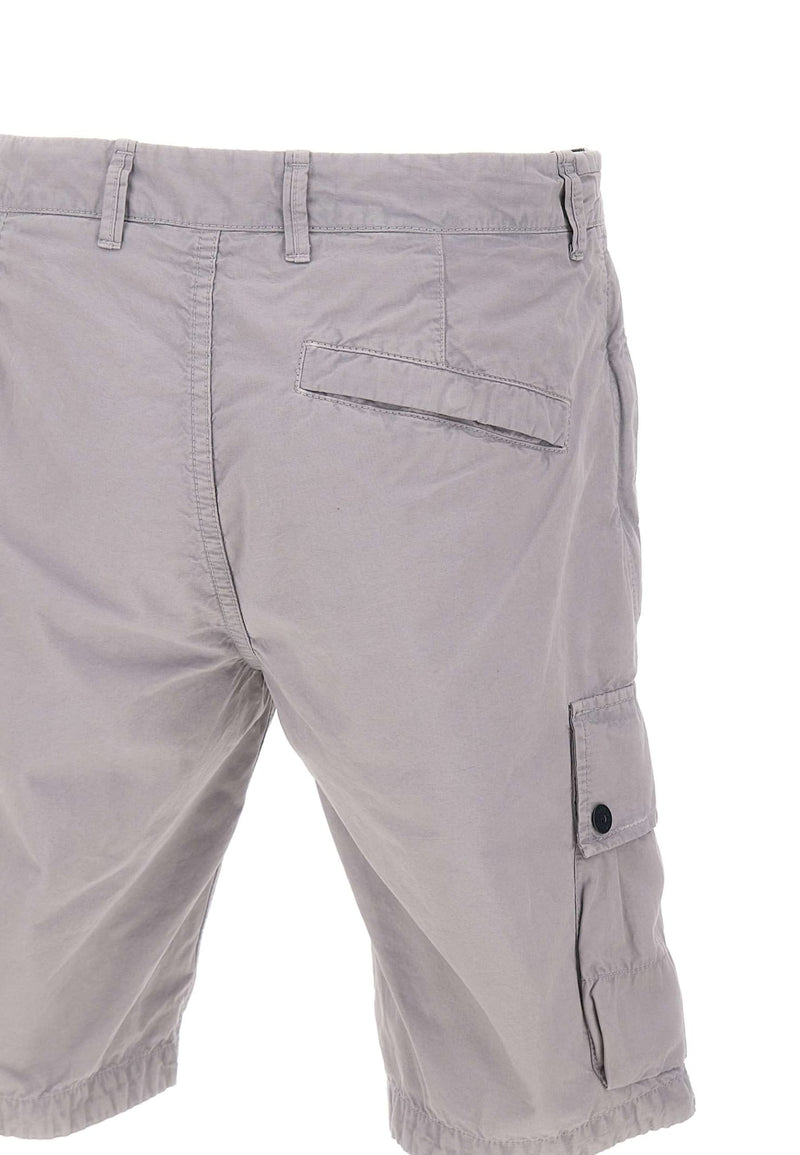 Stone Island Cotton Shorts - Men