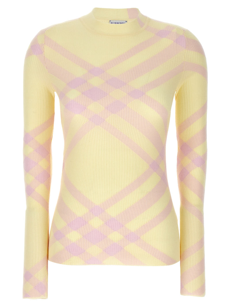 Burberry Check Sweater - Women