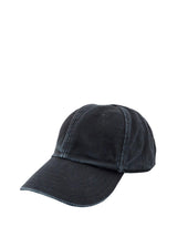 Saint Laurent Washed Denim Baseball Cap - Women