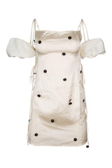 Jacquemus Puffed Sleeve Mini Dress - Women
