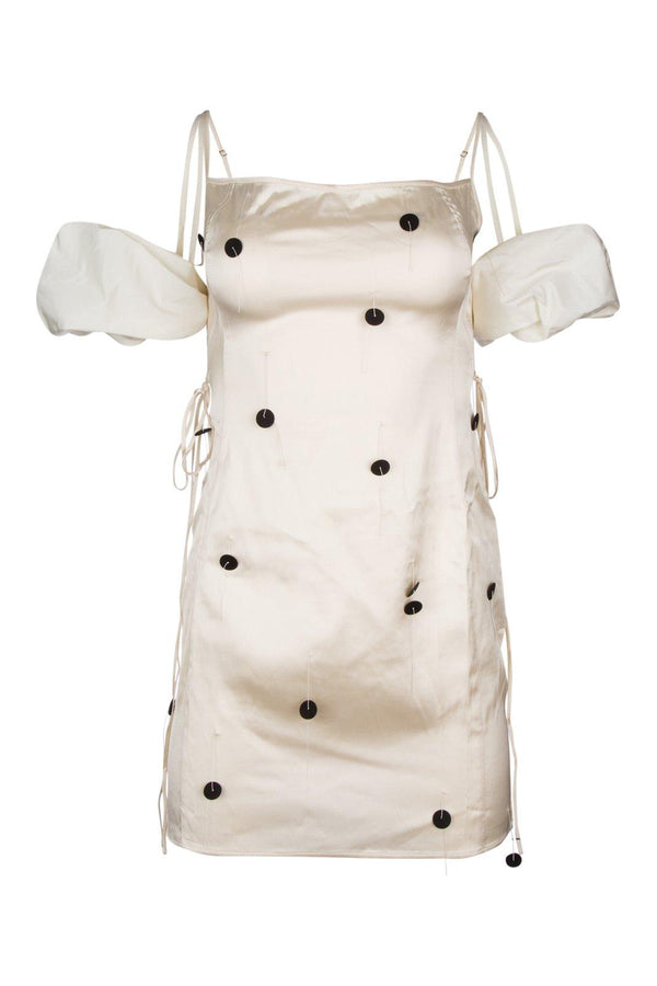 Jacquemus Puffed Sleeve Mini Dress - Women