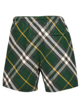 Burberry Check Swim Shorts - Men