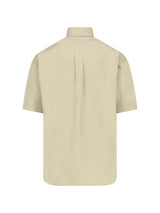 Burberry Logo-embroidered Short Sleeved Poplin Shirt - Men