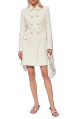 Versace Medusa Head Motif Double-breasted Coat - Women