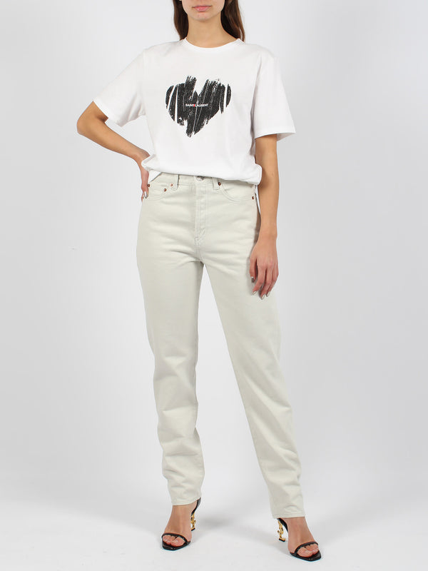 Saint Laurent High-waisted Slim-fit Jeans - Women