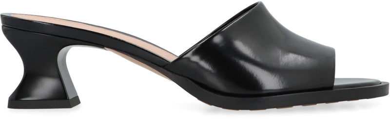 Bottega Veneta Cha-cha Leather Mules - Women