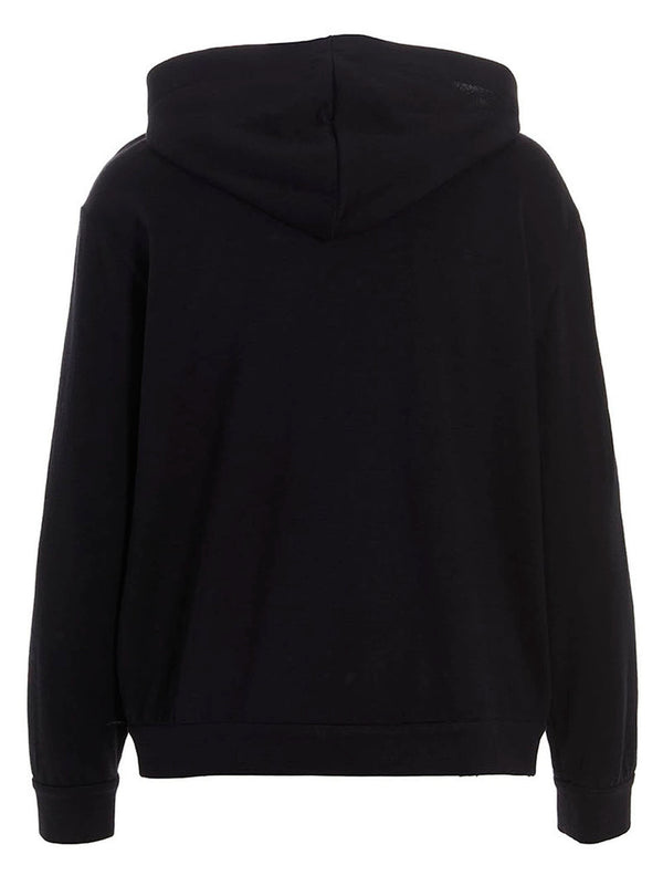 Brunello Cucinelli Cotton And Silk Sweatshirt With Hood - Women