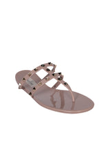 Valentino Summer Rockstud Powder Thong Sandals - Women