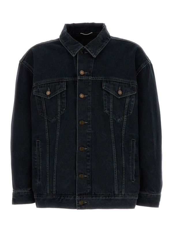 Saint Laurent Egg Shape Denim Jack - Men