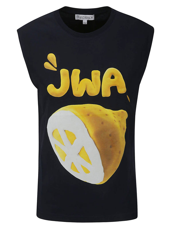 J.W. Anderson Jwa Lemon Print Tank Top - Women