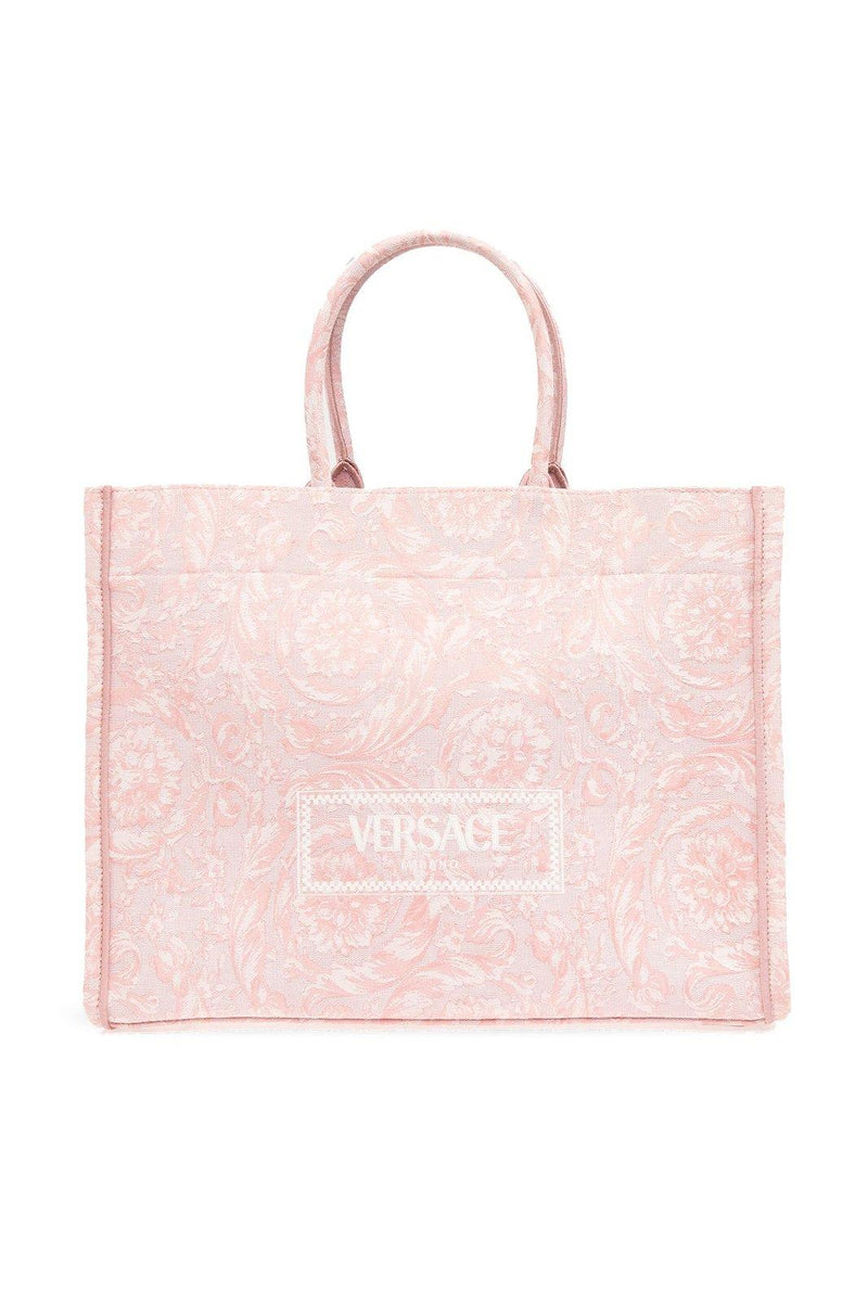 Versace Athena Barocco Jacquard Large Tote Bag - Women