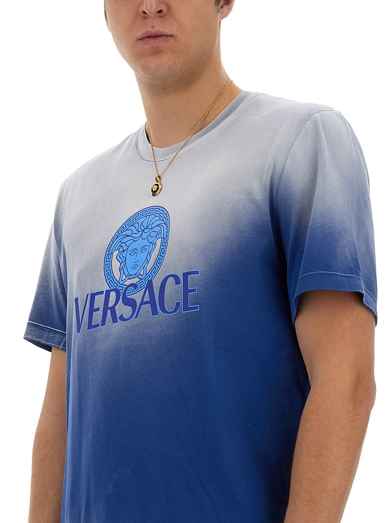 Versace T-shirt With Logo - Men