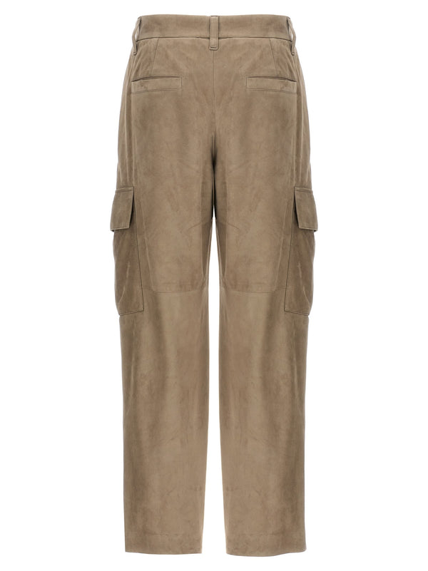 Brunello Cucinelli Suede Trousers - Women