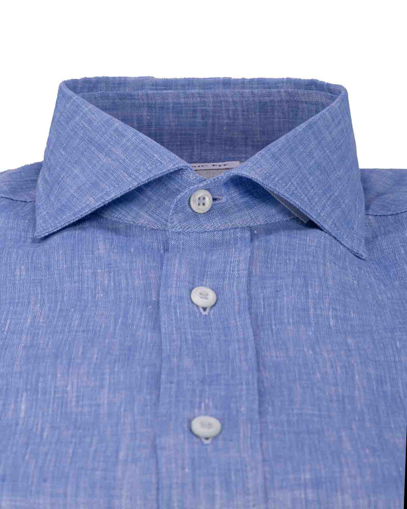 Brunello Cucinelli Shirts Clear Blue - Men