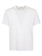 Valentino T-shirt Flowers Embroideries - Men