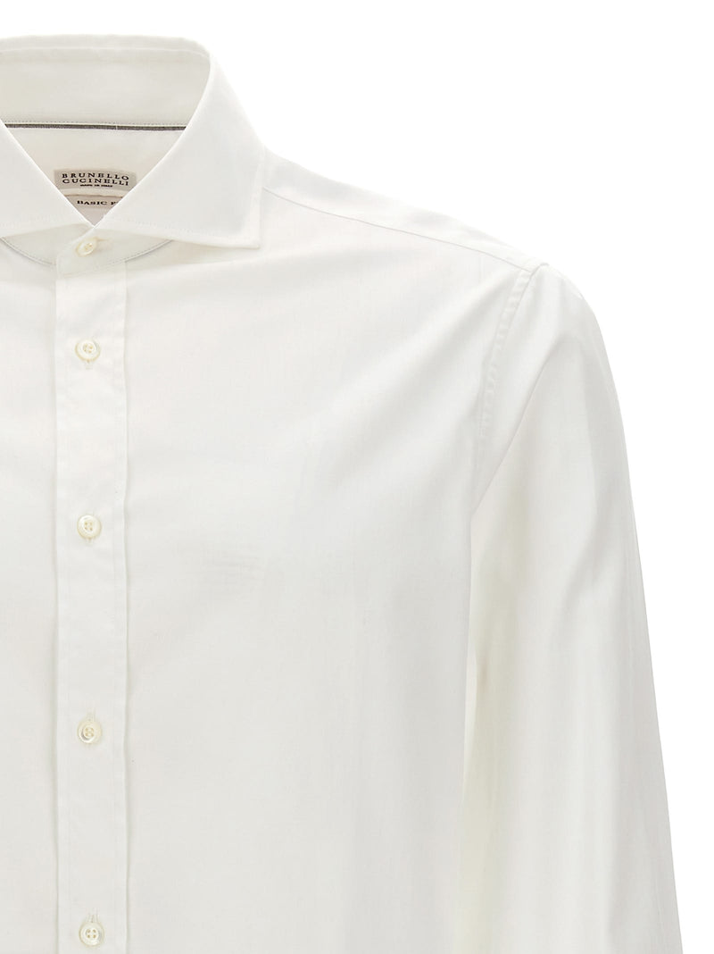 Brunello Cucinelli Poplin Shirt - Men