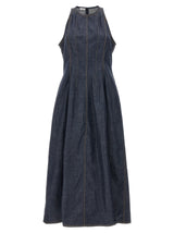 Brunello Cucinelli Denim Long Dress - Women