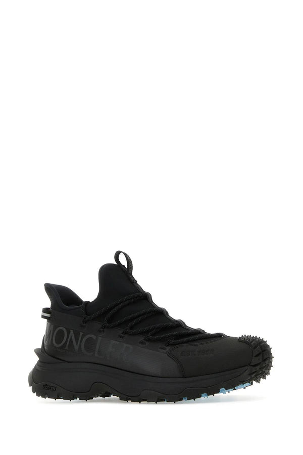 Moncler Black Fabric And Rubber Trailgrip Lite2 Sneakers - Men