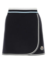 Moncler A-line Logo Patch Tennis Skirt - Women