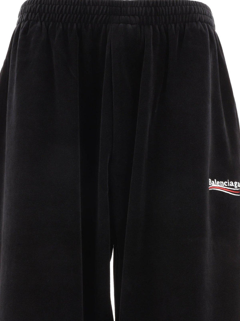 Balenciaga Logo Embroidered Track Pants - Women