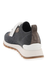 Brunello Cucinelli Sparkling Knit Sneakers - Women