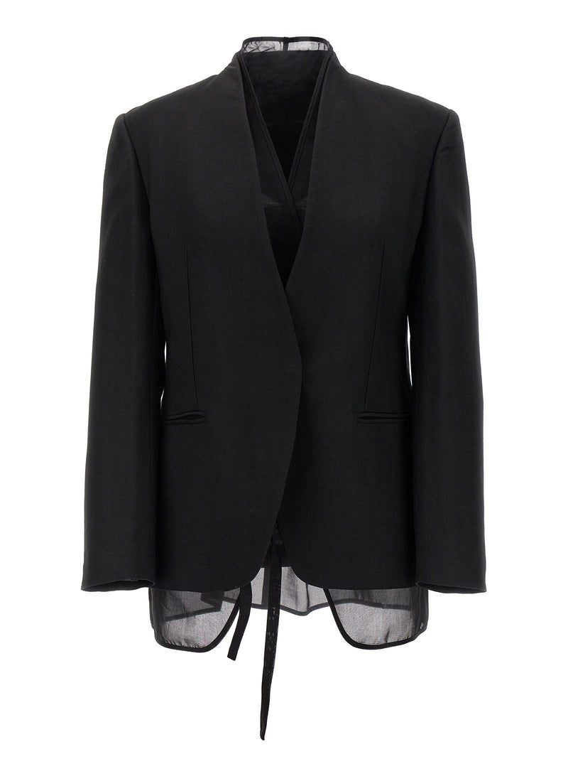 Brunello Cucinelli Blazer With Internal Panel - Women - Piano Luigi