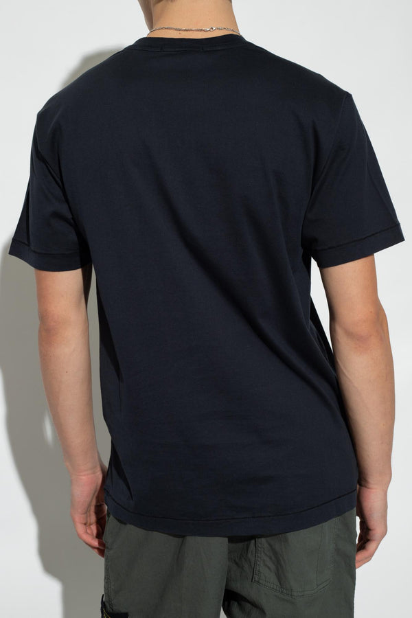 Stone Island T-shirt With Logo Patch - Men