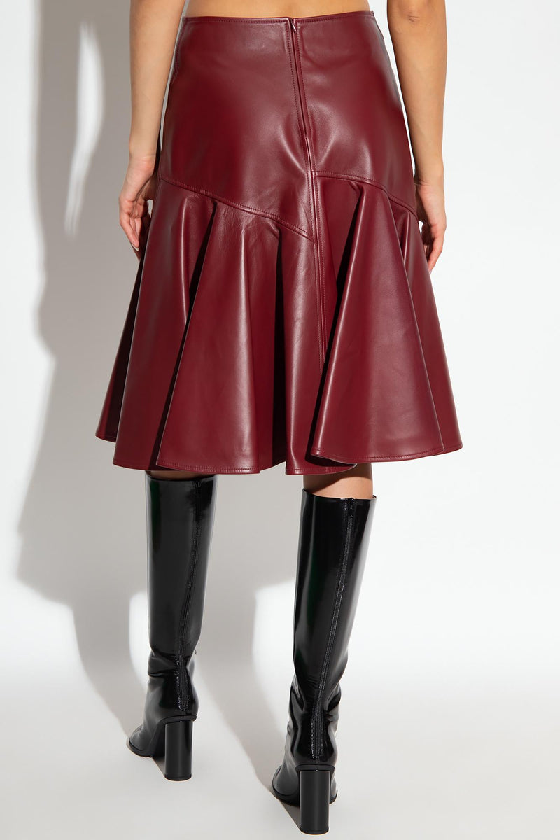 Bottega Veneta Leather Skirt - Women