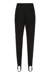 Bottega Veneta High-rise Cotton Trousers - Women