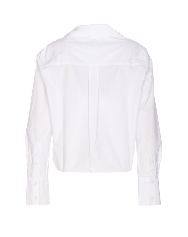 J.W. Anderson Bow Tie Cropped Shirt - Women