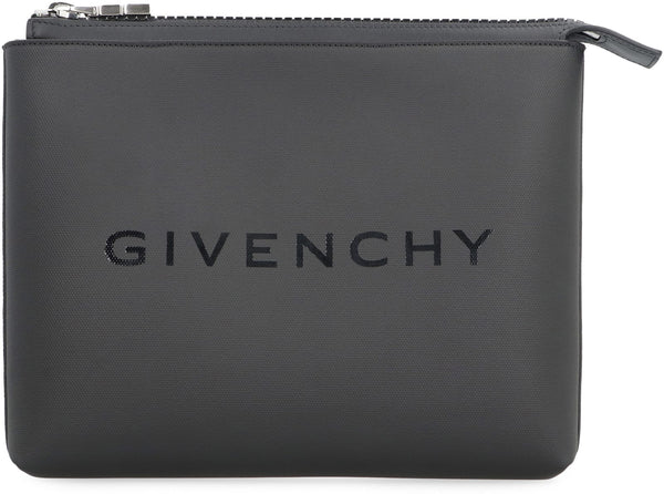 Givenchy Coated Canvas Flat Pouch - Men