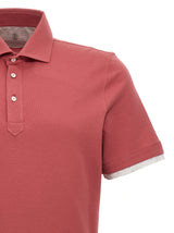 Brunello Cucinelli Double Layer Effect Polo Shirt - Men