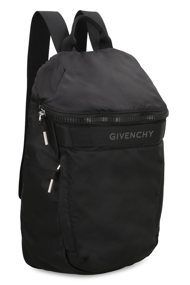 Givenchy G-trek Backpack In Black Nylon - Men