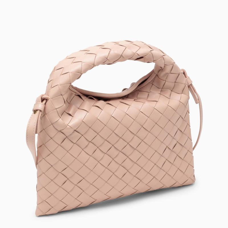 Bottega Veneta Pale Pink Mini Hop Crossbody Bag - Women